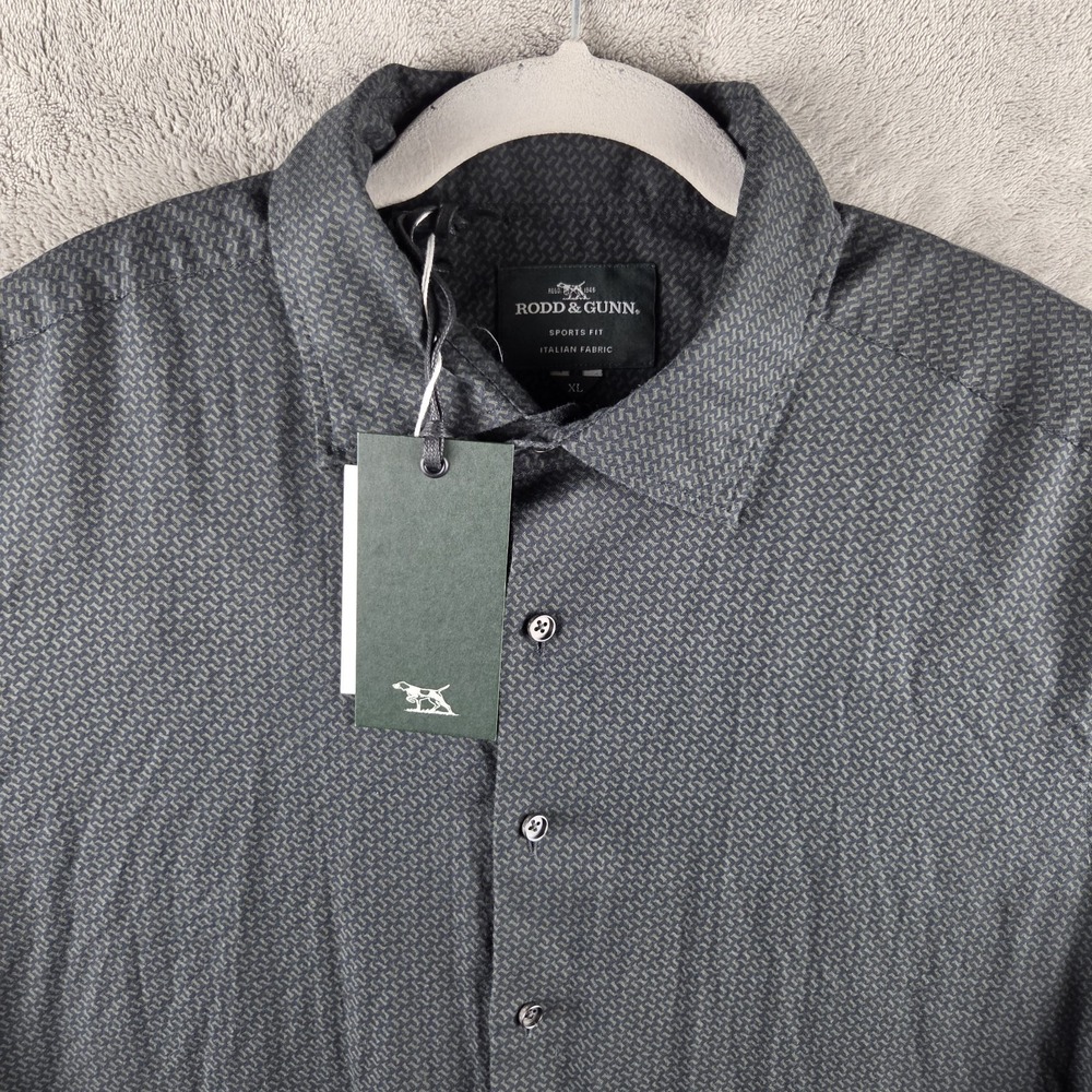 NWT Rodd & Gunn Sports Fit Beach Road LS SF Green Button Shirt Men's XL $198